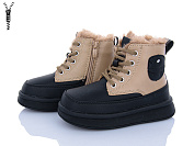 Ботинки Clibee HB612 khaki-black от магазина Frison