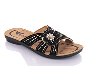 Шлепанцы Malibu Aelena1 black от магазина Frison