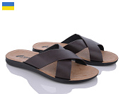 Шлепанцы Gurkem 2024-005-1 коричневий батал от магазина Frison