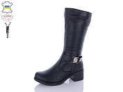 Сапоги Aba 2440 чорний (39-42) от магазина Frison