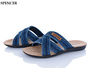 Шлепанцы Spencer 3310 джинс от магазина Frison