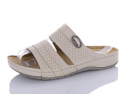 Шлепанцы Sali One 02-040 бежевий от магазина Frison