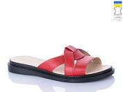 Шлепанцы Sali 302 червоний чор-п. от магазина Frison