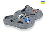 Кроксы Rai Shoes 3001 сірий от магазина Frison