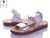 Босоножки Violeta 8-301 silver от магазина Frison