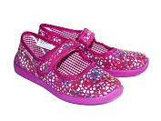 Тапочки Vitaliya Шк без выш девочка мозаика pink (28-31) от магазина Frison