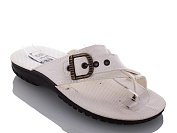 Шлепанцы Berry Берри палец белый от магазина Frison