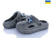 Кроксы Roks 1003 графіт от магазина Frison