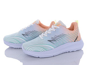 Кроссовки Violeta 182-36 white-orange-blue от магазина Frison