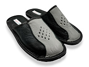 Тапочки Rai Shoes Капці 2 чол.чор-сірий от магазина Frison