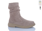 Ботинки Sali 19 капучино з беж-п.зима от магазина Frison