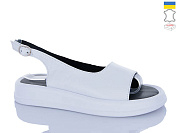 Босоножки Garti 7 білий шк. от магазина Frison