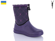 Сапоги Slipers 032-2 фіолетовий от магазина Frison
