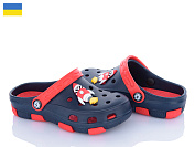 Кроксы Inblu F401 синій-червоний от магазина Frison