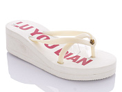 Шлепанцы Miss Ilonna Шлепки N69 бежевый от магазина Frison