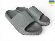 Шлепанцы Rai Shoes С88 графіт от магазина Frison
