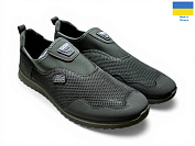 Слипоны Rai Shoes 29-03 хакі от магазина Frison