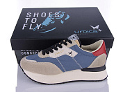 Кроссовки Restime UWB24096 blue-grey от магазина Frison