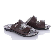 Шлепанцы Viktoria 24-Ш5507 brown от магазина Frison