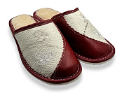 Тапочки Rai Shoes Капці 1 жін.беж-бордо от магазина Frison