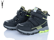 Ботинки Clibee I6206R black-green от магазина Frison