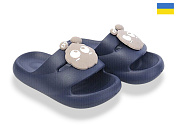 Шлепанцы Rai Shoes 335 т.синій от магазина Frison