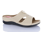 Шлепанцы Sali One 013-25 бежевий от магазина Frison