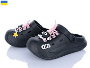 Кроксы Golden Lion 160 чорний от магазина Frison