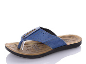 Шлепанцы Oskar E3105B blue от магазина Frison