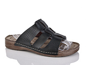 Шлепанцы Demur 2002-1 чорний от магазина Frison