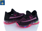 Кроссовки Viktoria LC016-1 black-rose LED от магазина Frison