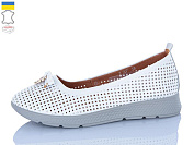 Туфли Sali 007-1 білий сір-п. от магазина Frison