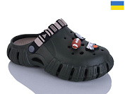 Кроксы Malibu 6770 хакі/беж от магазина Frison