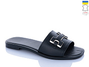 Шлепанцы Garti 05 чорний шк. от магазина Frison