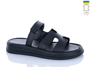 Шлепанцы Garti 014 чорний шк. от магазина Frison