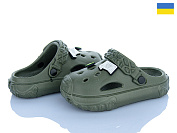 Кроксы Roks 1003 хакі от магазина Frison