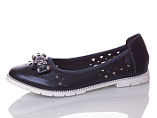 Балетки Башили A886-10 blue от магазина Frison