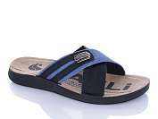 Шлепанцы Oskar 51-26 чор-синій от магазина Frison
