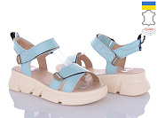 Босоножки A.N.I.One 4075-06 синій шкіра от магазина Frison