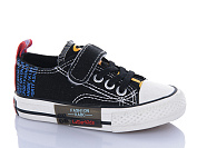 Кеды Comfort-Baby 2023-1 чорний (25-30) от магазина Frison