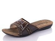 Шлепанцы Gurkem WN3053 brown от магазина Frison