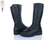 Сапоги Aba 623A чорний от магазина Frison