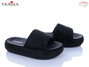 Шлепанцы Veagia-Ada N16 black от магазина Frison