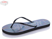 Шлепанцы Restime TWL22025 black от магазина Frison