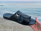 Шлепанцы Malibu 6364 black от магазина Frison