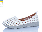 Туфли Sali 001-1 білий сір-п. от магазина Frison