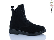 Ботинки Sali 23 чорний з чор-п.зима от магазина Frison