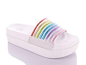 Шлепанцы Lion 885-3 white от магазина Frison