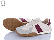 Кроссовки Clibee DB3501-1 beige-wine от магазина Frison