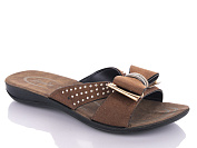 Шлепанцы Gurkem Bant-brown от магазина Frison